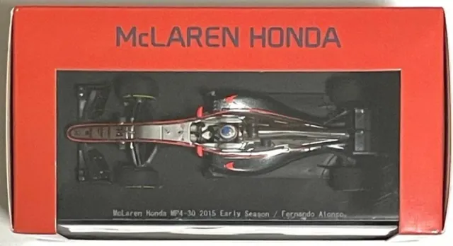 MCLAREN MP4-30 ANNO 2015 FERNANDO ALONSO ESCAL 1/43