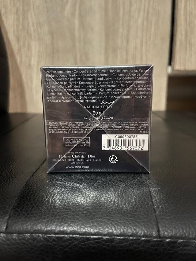 Sauvage Dior Elixir sin abrir 60ml