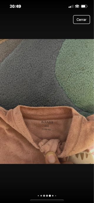 Lote 4 pijamas bebé 6 meses