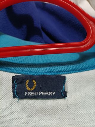 Polo Fred Perry Azul Talla L