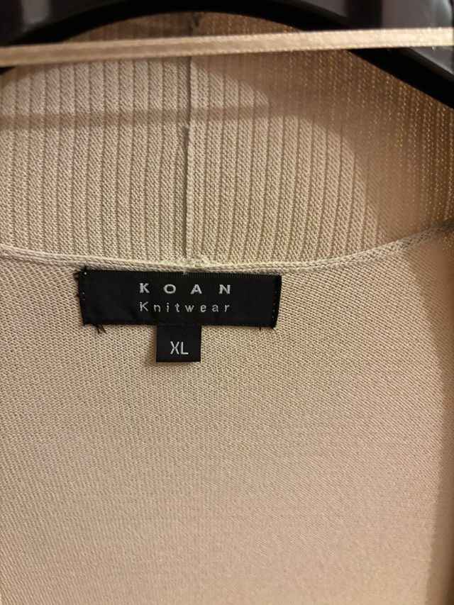 Cardigan beige Koan XL