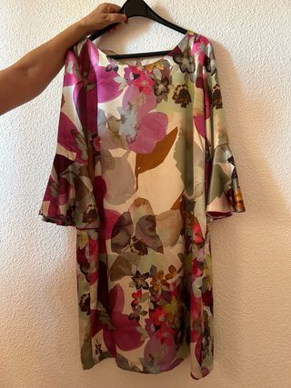 Vestido señora estampado floral
