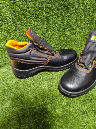 Botas de trabajo Panda negras y naranjas