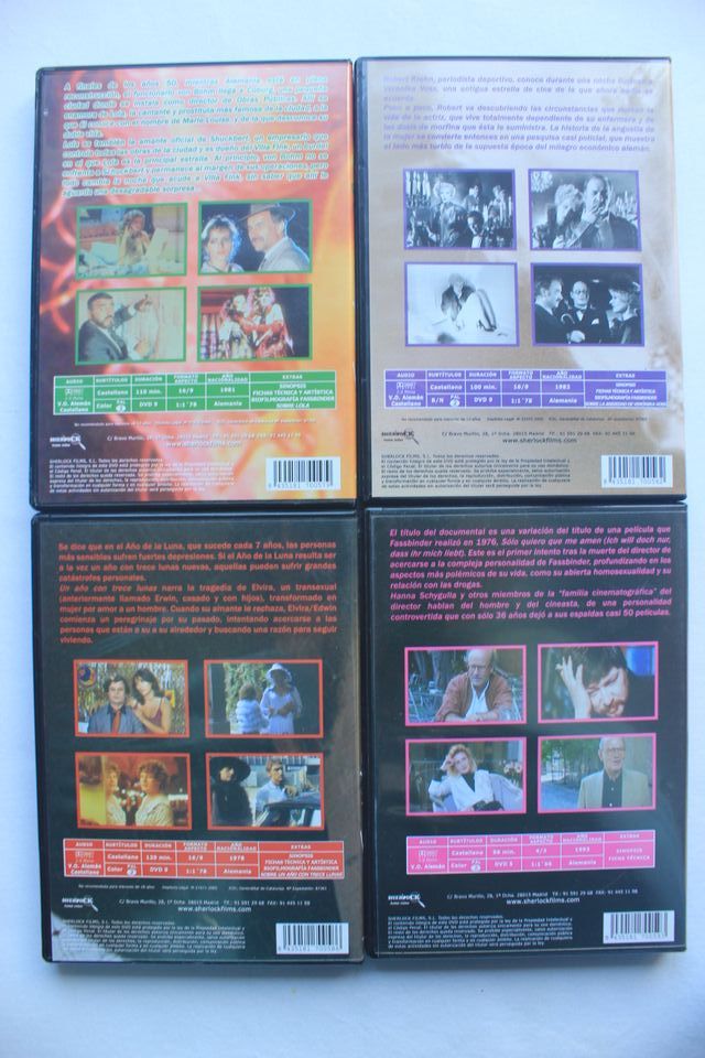 Colección 4 DVD R.W. Fassbinder