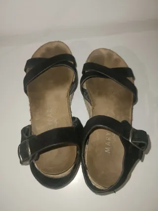 Sandalias Marypaz Negras Talla 36