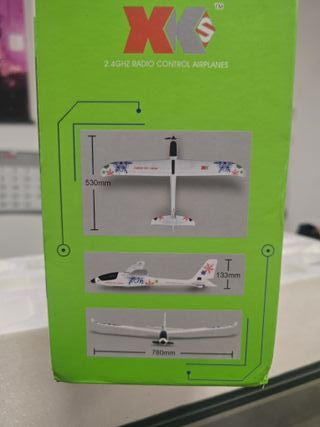 Avión radiocontrol A800 2.4GHz