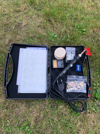 Pirografo con accesorios - Usado 1 vez