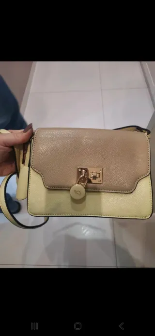 Borsa Carpisa beige/gialla ottime condizioni