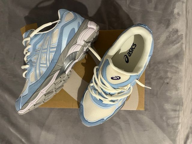 Scarpe Asics Gel NYC Blu Bianche