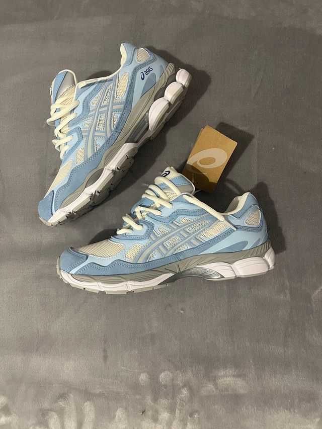 Scarpe Asics Gel NYC Blu Bianche