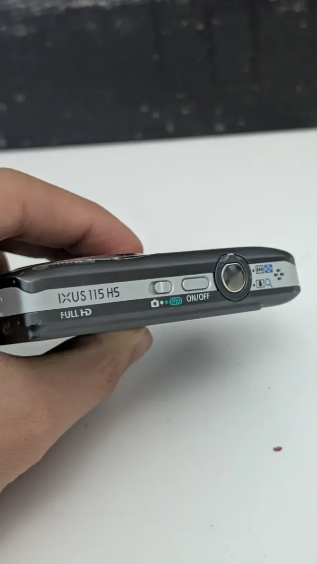 Canon IXUS 115 HS Cámara Digital Gris/Plata