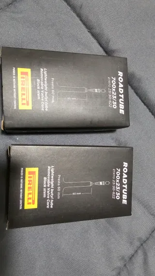 2 Cámaras Pirelli Roadtube 700x23/30 60mm