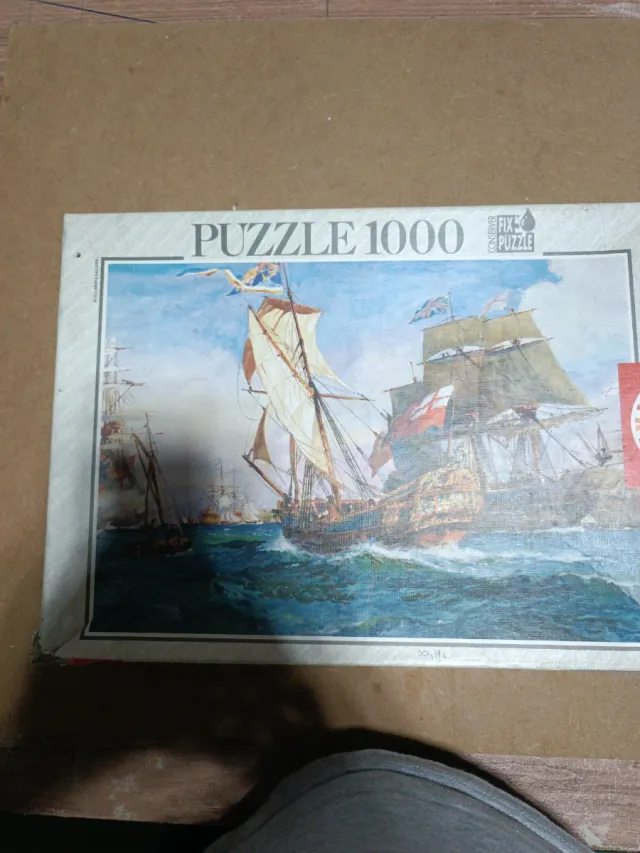 Puzzle 1000 piezas Barcos Batalla