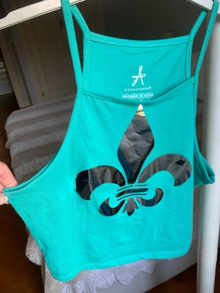 Camiseta Atmosphere Talla M con estampado Fleur de