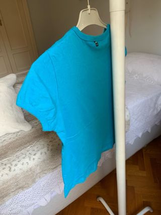Camiseta Atmosphere Talla M con estampado Fleur de