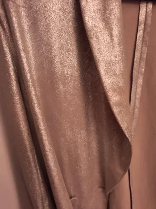 Blazer oversize Zara Brillo Plateado 