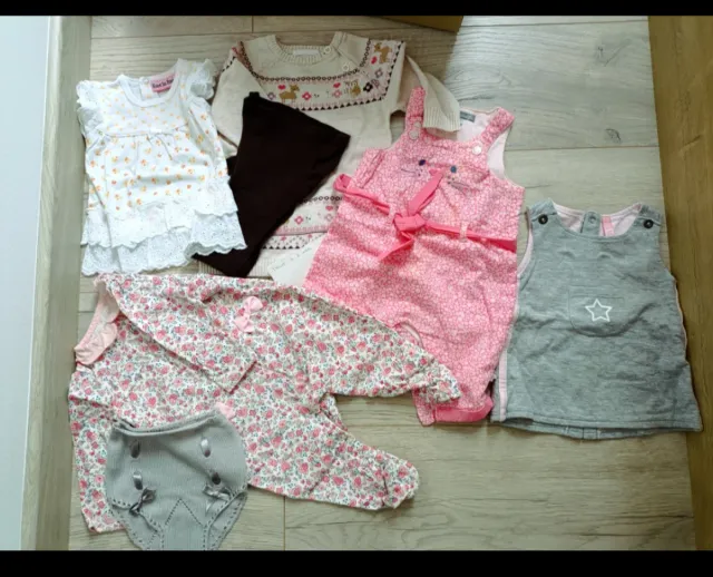 Lote Ropa Bebé Niña 3-6 Meses