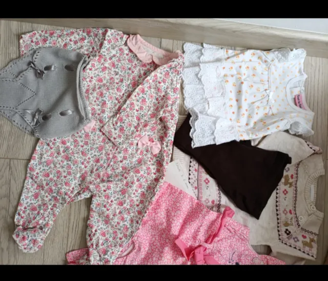 Lote Ropa Bebé Niña 3-6 Meses