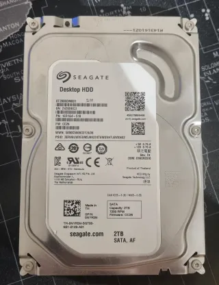 Disco Duro Seagate Barracuda 2TB SATA