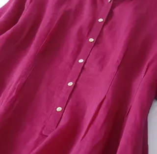 Vestido rosa talla L