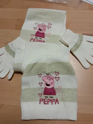 Set Inverno Peppa Pig Bambina