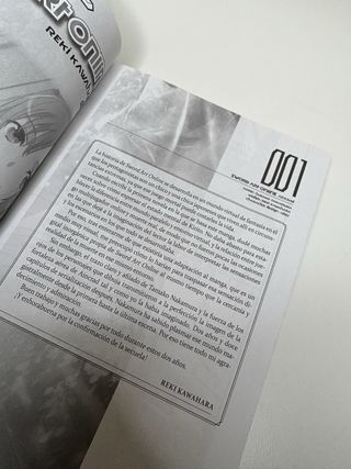 Manga “Sword Art Online Aincrad”