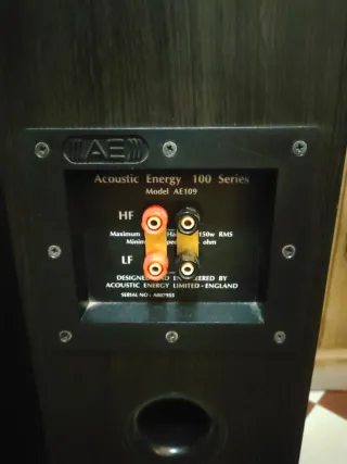 Altavoces Acoustic Energy AE109 Negro