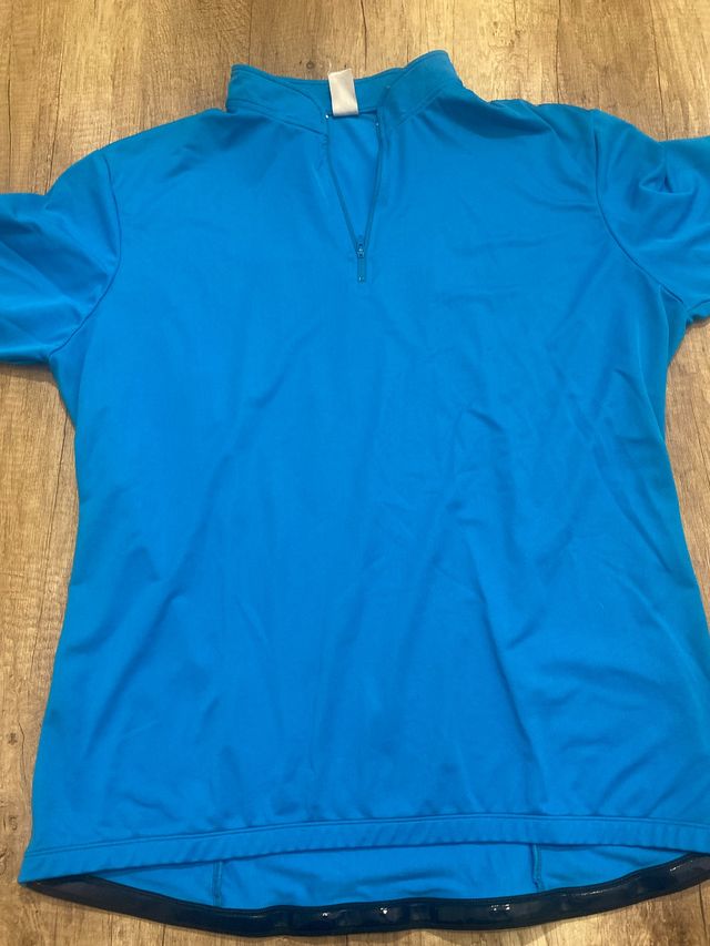 Camiseta Ciclismo Media Cremallera Unisex