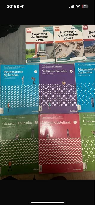 Libros de Grado básico de 1º y 2º