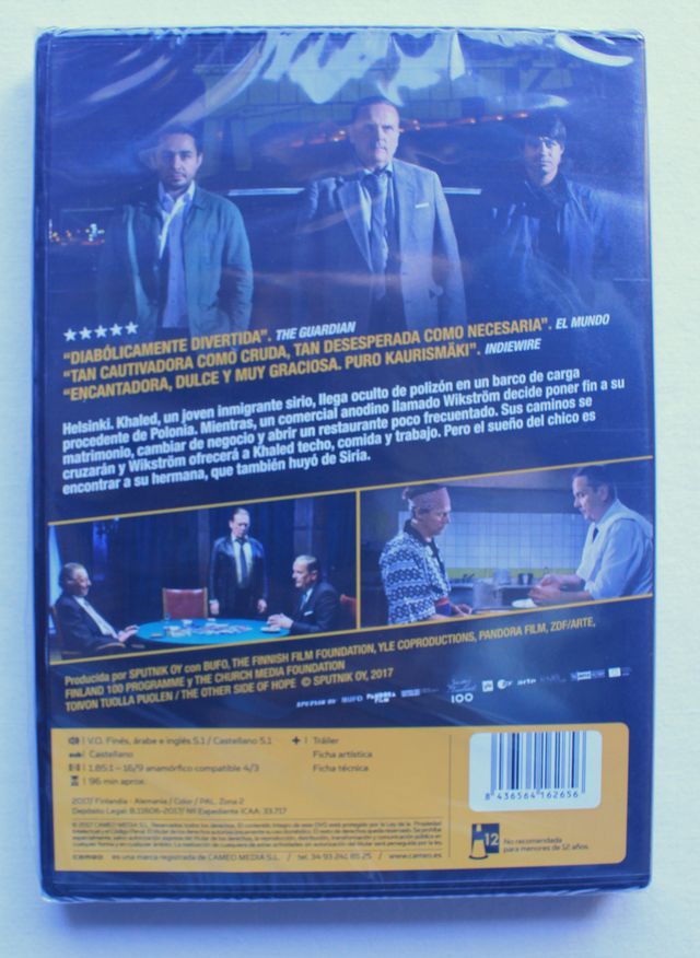 DVD El otro lado de la esperanza - Aki Kaurismaki