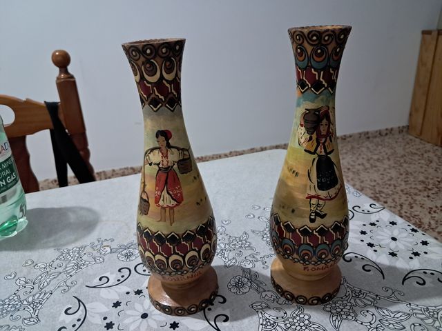 Tarros Intercooperatista pintados