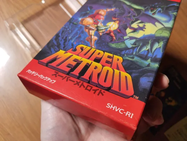 Super Metroid SNES Japonés NTSC