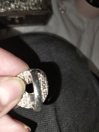 Anillo Tous Plata Logo