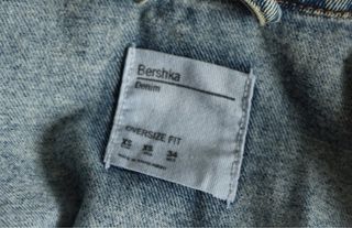 Cazadora vaquera oversize azul
