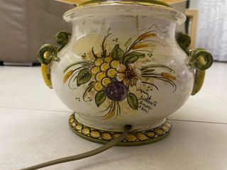 Lampada Simonetti dipinta a mano