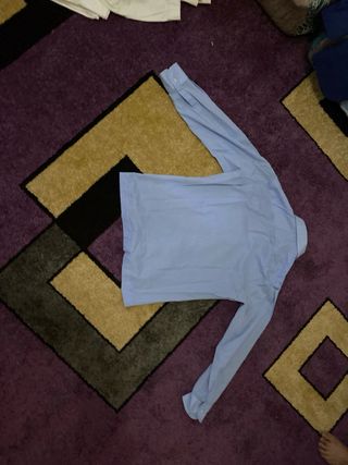 Camisa UNZU niño azul