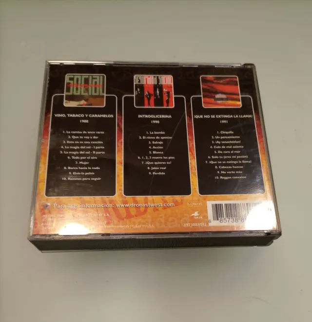 Seguridad Social - Discografía Básica 3 CDs