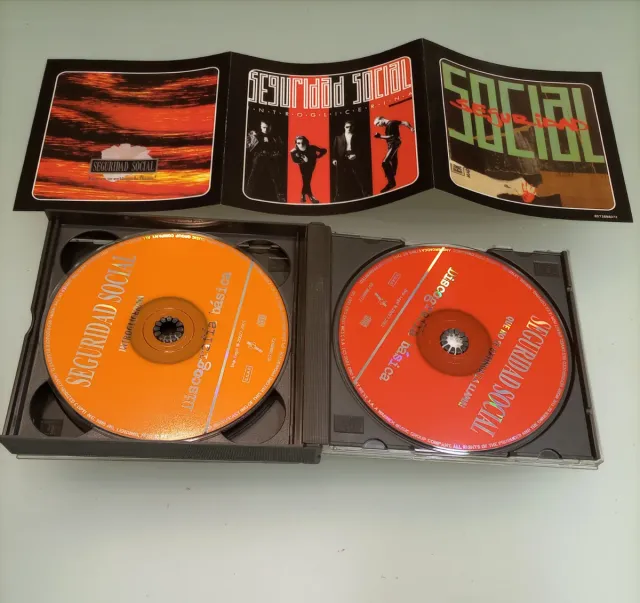 Seguridad Social - Discografía Básica 3 CDs