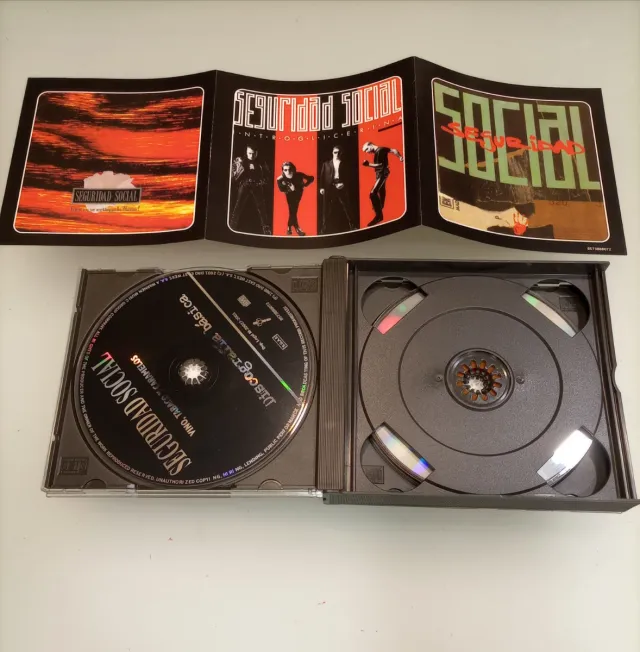 Seguridad Social - Discografía Básica 3 CDs