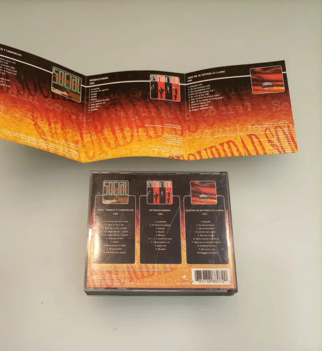 Seguridad Social - Discografía Básica 3 CDs