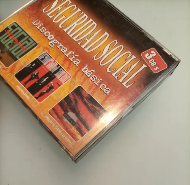 Seguridad Social - Discografía Básica 3 CDs