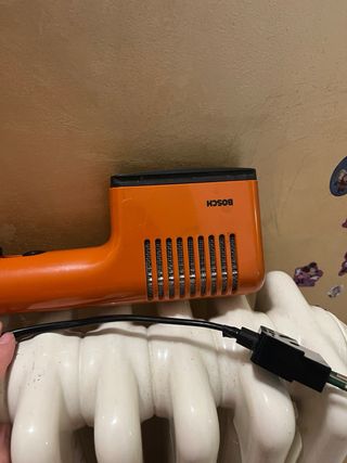Phon vintage Bosch arancione