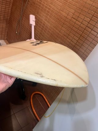 Tabla de surf Black on White