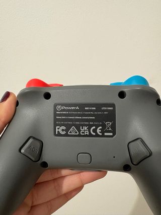 Controller Nintendo Switch OLED grigio/rosso
