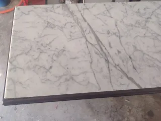 Cómoda vintage mármol y madera