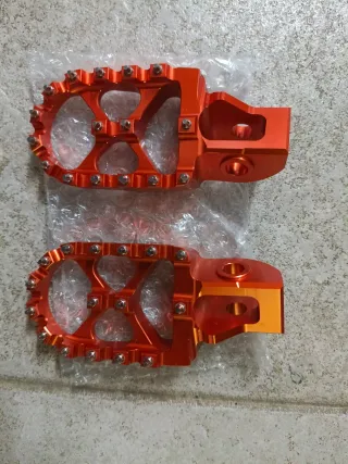Estriberas KTM Enduro Naranja