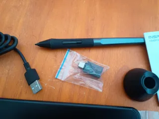 Tableta Gráfica Huion Inspiroy H640P Negra