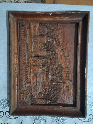 Tablero de madera tallada Salzburg