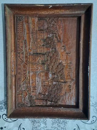 Tablero de madera tallada Salzburg