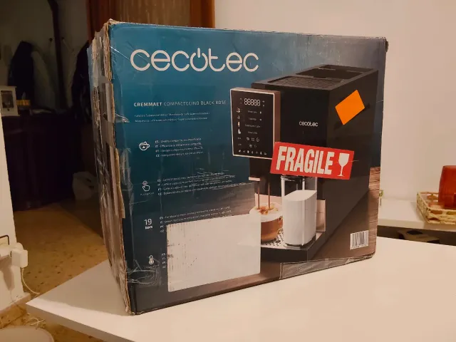 Cafetera Cremmaet Compactccino black rose